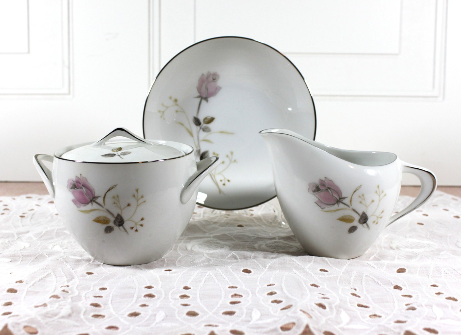 Sango Fine China 18Piece Setting for 4 by AntiqueApplePie on Etsy