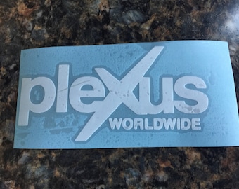 Plexus inspired car decal