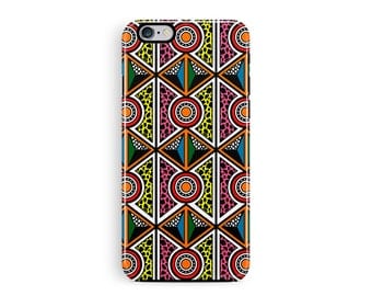 Bohemian iPhone 6 Case, iPhone 6 Case, iPhone 6S Case, Boho iPhone Case, African iPhone 6 Case, Aztec iPhone 6 Case, Colourful Phone Case