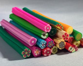 Fimo slices | Etsy