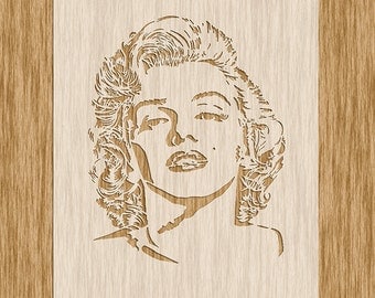 MM0100 - Marilyn Monroe Stencil