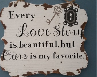 Wall decor, Wall Hanging, Love story