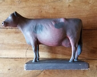 Austin Sculptures, Cow Sculpture, Cabin Art, Farm Sculptures, Cow Art, Animal Sculptures