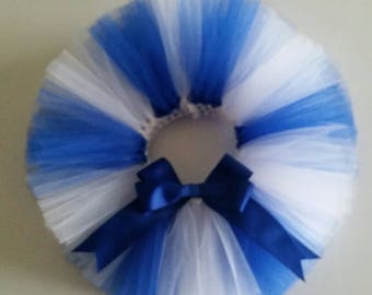 Royal Blue & White Tutu; Dodgers; Royals; Blue Jays; Colts; Cheerleader Tutu; Football Tutu; Infant Tutu;Birthday Tutu;Photo Prop;Cake Smash