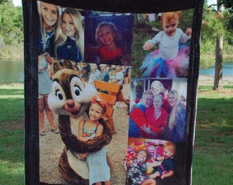 Custom Photo Blanket, Picture Blanket, Teacher Gift, Mothers Day Gift, Custom Gift, Personalized Gift, Custom Photo Gift, Christmas