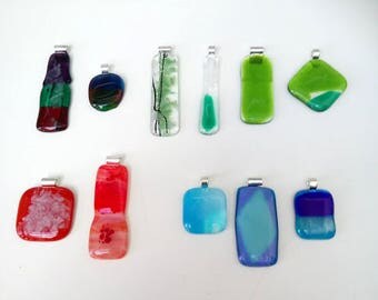 Fused glass LESSON - Jewellery making course - Liverpool (UK) studio - 2.5 hour session - beginners or improvers - gift vouchers available