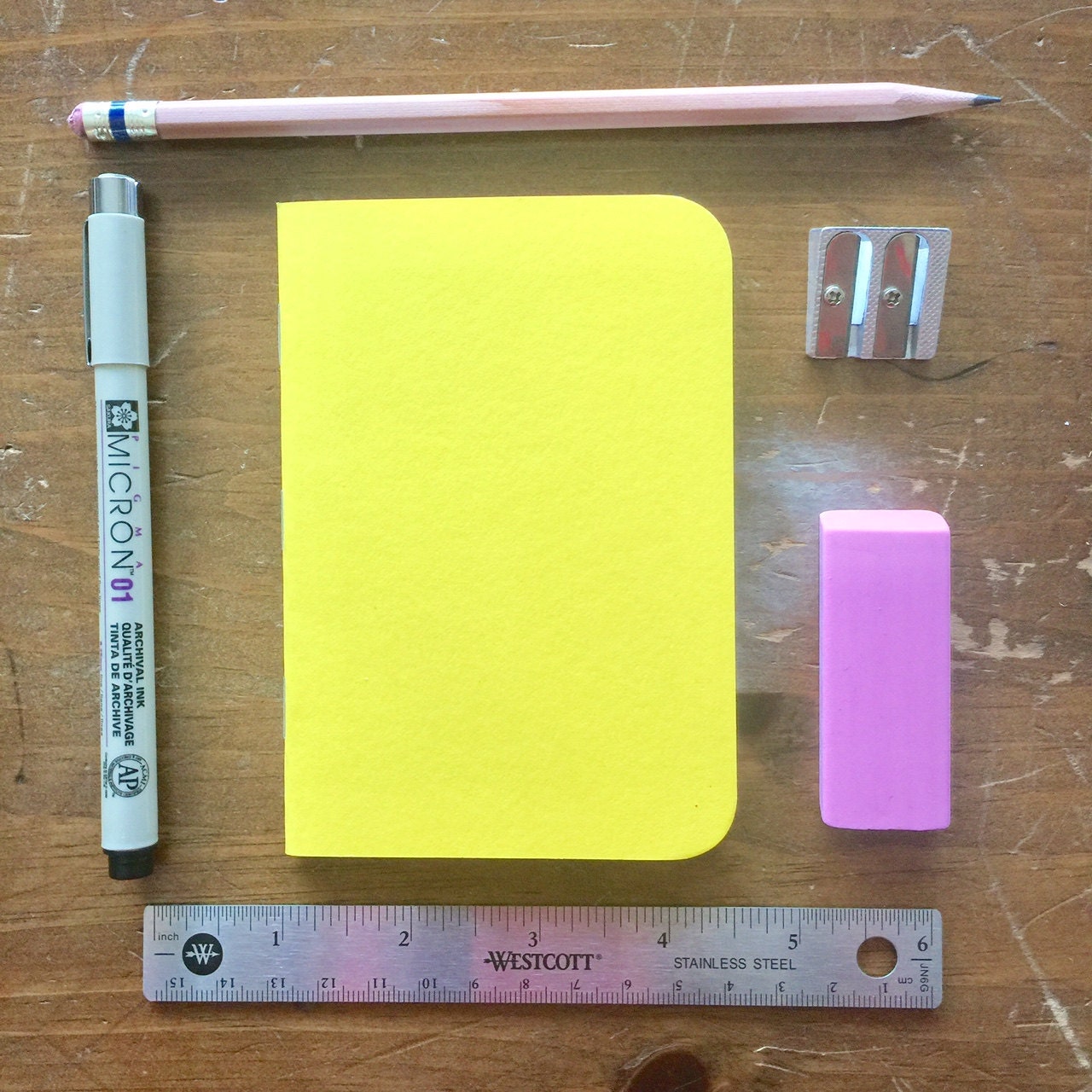 Bulk Blank Notebooks 3.5 x 5 Yellow Notebook Notebook