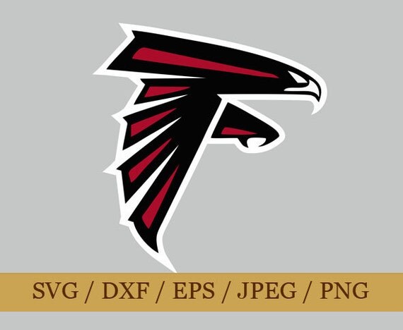 Atlanta Falcons Logo SVG DXF PNG Layered Vector Cut File