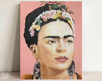 Frida Kahlo Photography PRINT Frida Kahlo Poster Wall Art