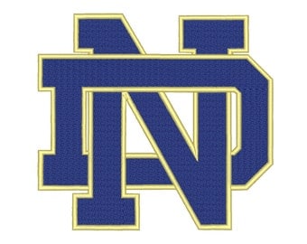 9 Size Notre Dame Fighting Irish Embroidery Design College Football Embroidery Designs Instant Download Machine Embroidery Designs PES