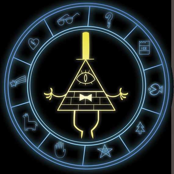 Bill Cipher and the Summoning Wheel