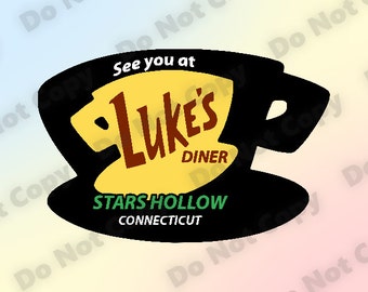 Download Lukes diner svg | Etsy