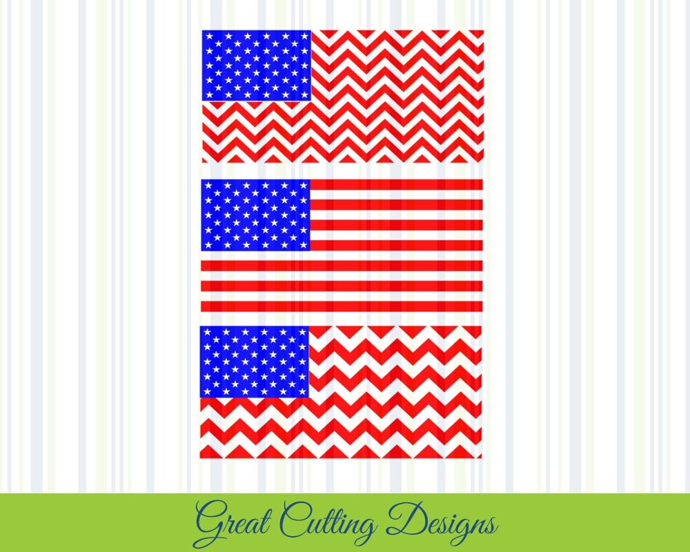 Download Set of Three United States Flags Stars and Stripes America ...