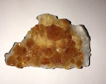 Stunning A Grade Citrine Cluster