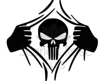 Download Punisher svg | Etsy