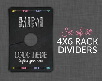 45 Lularoe Rack Dividers - Lularoe Rack Card - Lularoe Style Names, Style Cards - Black - 4x6 - Digital - Printable