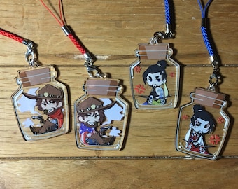 PRE-ORDER Overwatch - 2" Acrylic Double-sided Bottle Charms - McHanzo