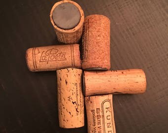 Wine Cork Magnets (Set of 6)