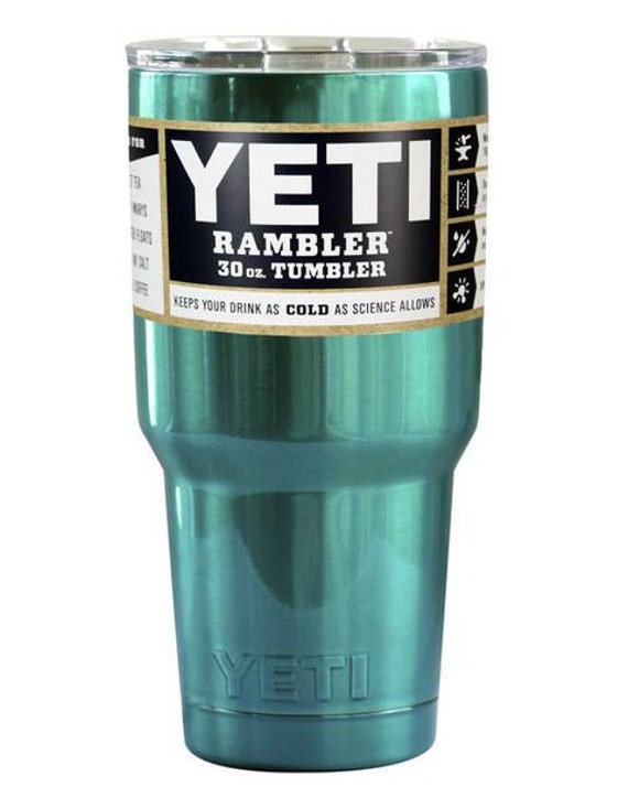 30oz YETI Glossy Red OEM Rambler Tumbler Cup Stainless Steel