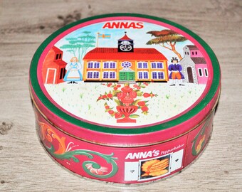 box biscuit metal ANNAS