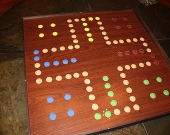 Items similar to 4 player Marble war game with cards similar to ...