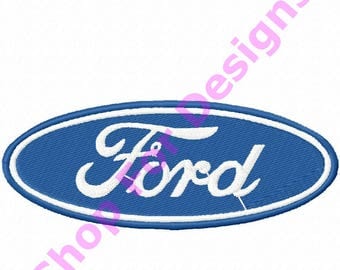 Ford Embroidery Design Ford Logo