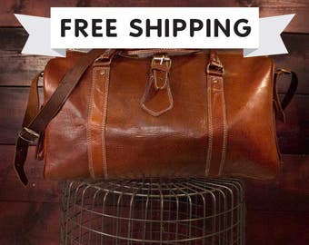 Dark Moroccan Weekender/Duffel/ Travel bag(Never Used)