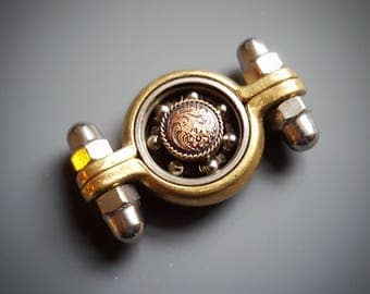 Fidget Spinner Metal Handmade Brass/Copper/Steel