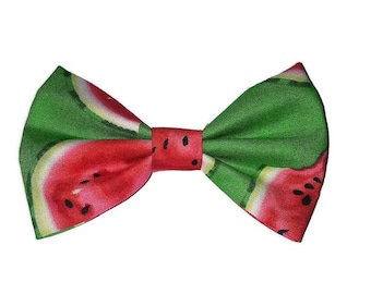 Sweet Summertime Watermelon bow In the hoop machine embroidery