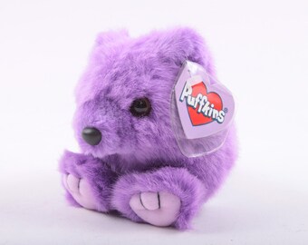 Puffkins, Purple, Rodent, Plush, Stuffed Animals, Furry ~ The Pink Room ~ 170125