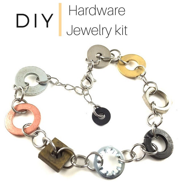 Handcrafted Recycled Upcycled Hardware Jewelry by additionsstyle