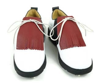 golf shoes with tassels