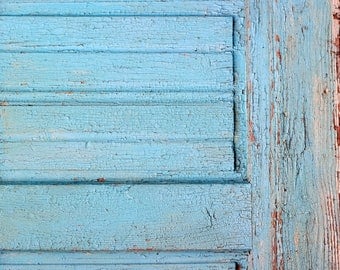 magnetic Photography Backdrop Floordrop vintage light blue door (bulgaria)