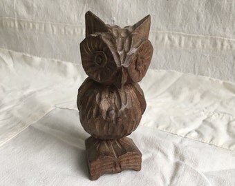 Wood owl | Etsy