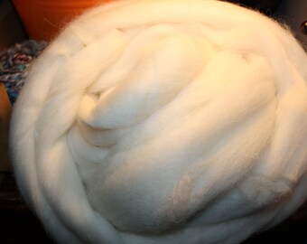 FLASH SALE!! 8 ounces Spinners Delight!! With Purchase of at least 1 additional item Combed Top Wool Roving