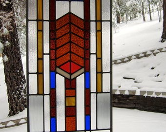 Mission Prairie Stained Glass Window