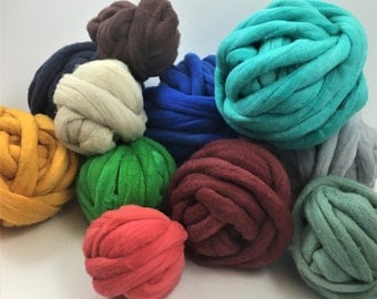 Chunky Merino Yarn, Chunky Yarn, Merino yarn, Super Chunky wool, Super Bulky Yarn, Giant Yarn, Bulky Yarn, Arm Knitting, thick yarn