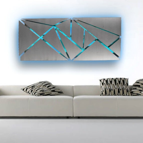Metal Wall Art Lighted Wall Art Metal Wall Sculpture