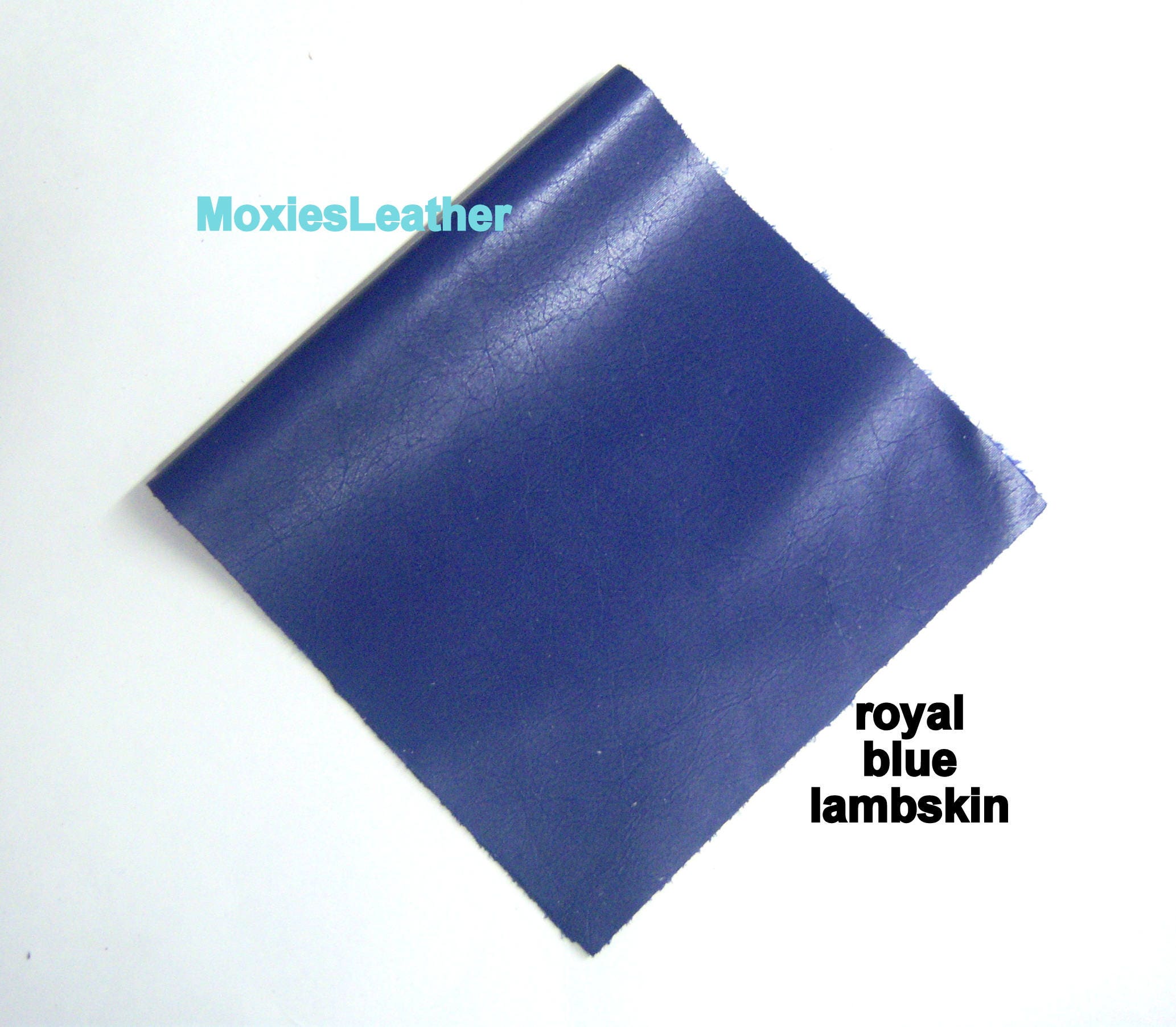 royal blue faux leather pants