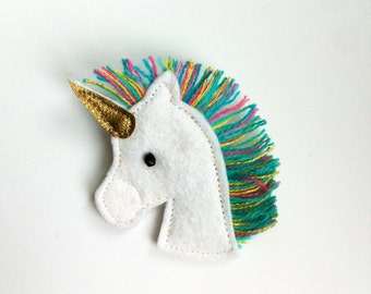 unicorn brooch