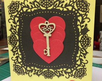Hand made Valentine Card