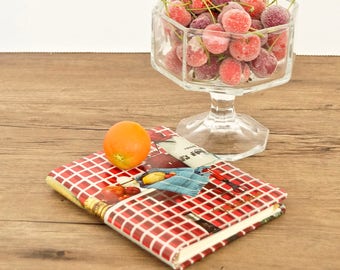 vintage recipe binder midcentury recipe organizer