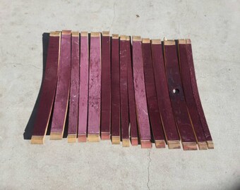 Napa Wine Barrel Staves set of 15