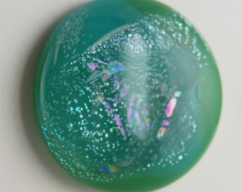 2847 dichroic cabochon - free shipping