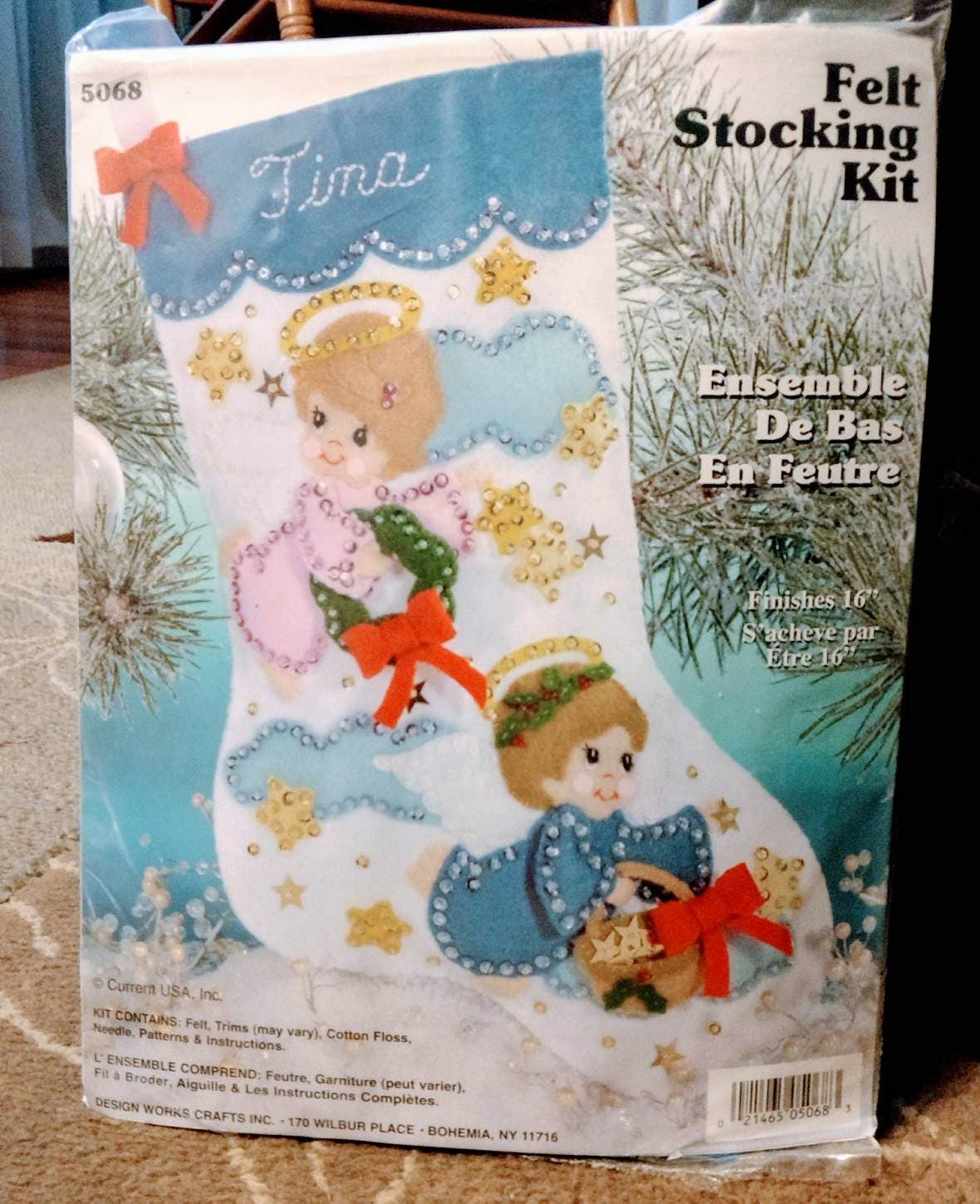 Felt Christmas Stocking Kit by Design Works Crafts Inc.