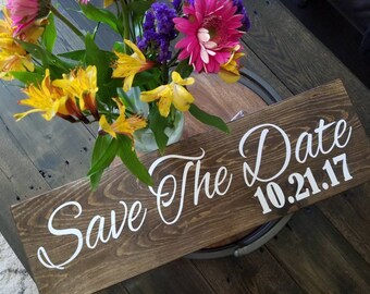 Save The Date Sign