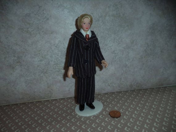 1:12 scale Dollhouse Miniature Porcelain Father Doll