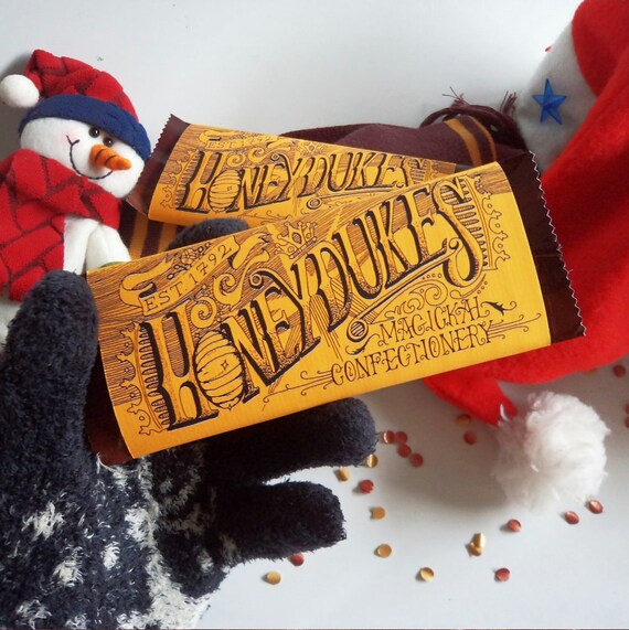 Honeydukes Harry Potter Printable Chocolate Bar by ACrescendence