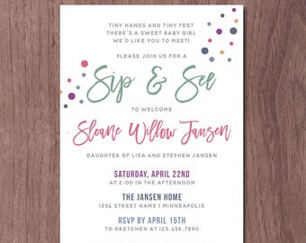 Meet And Greet Baby Shower Invitation Wording 9