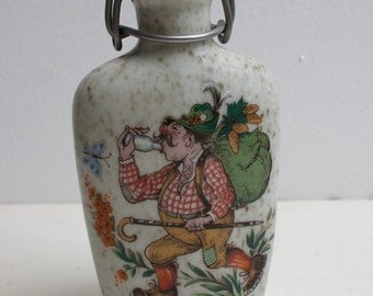 Vintage German whiskey flask